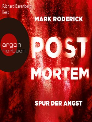 cover image of Post Mortem--Spur der Angst